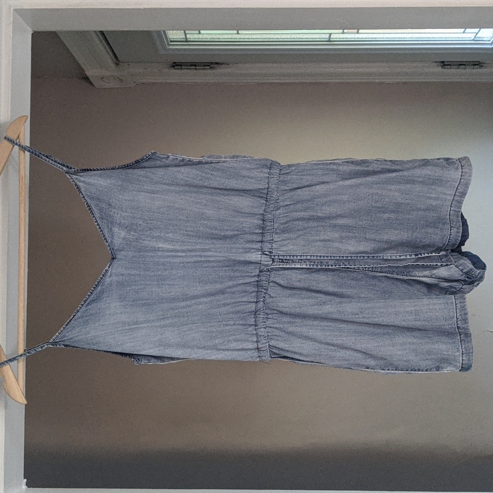 Wilfred Free Light Denim Romper